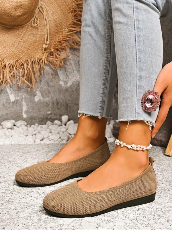 Air-Cushioned Breathable Ballet Flats