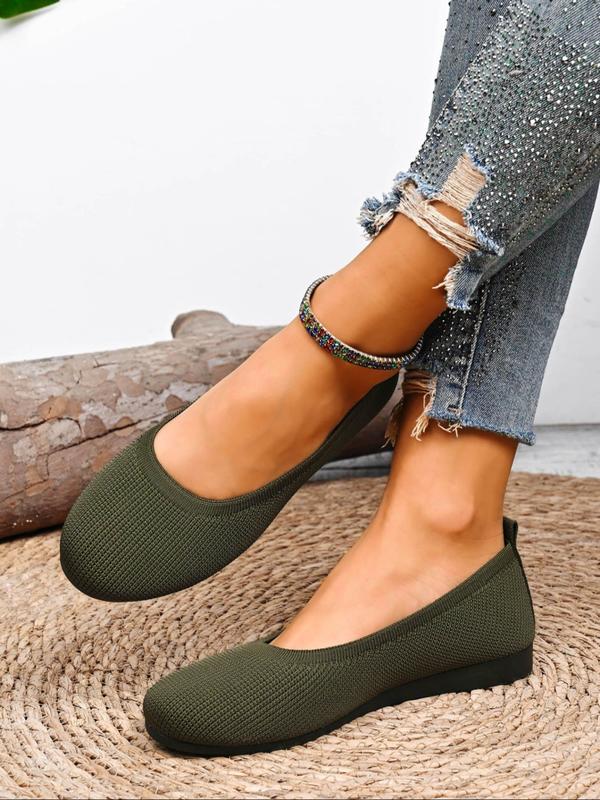 Air-Cushioned Breathable Ballet Flats