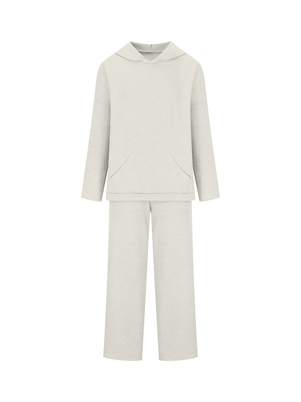 Hooded Sweater + Drawstring Pants
