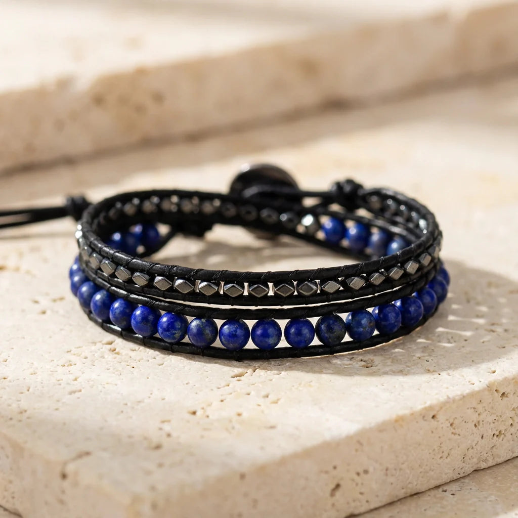 Lapis Trust Bracelet