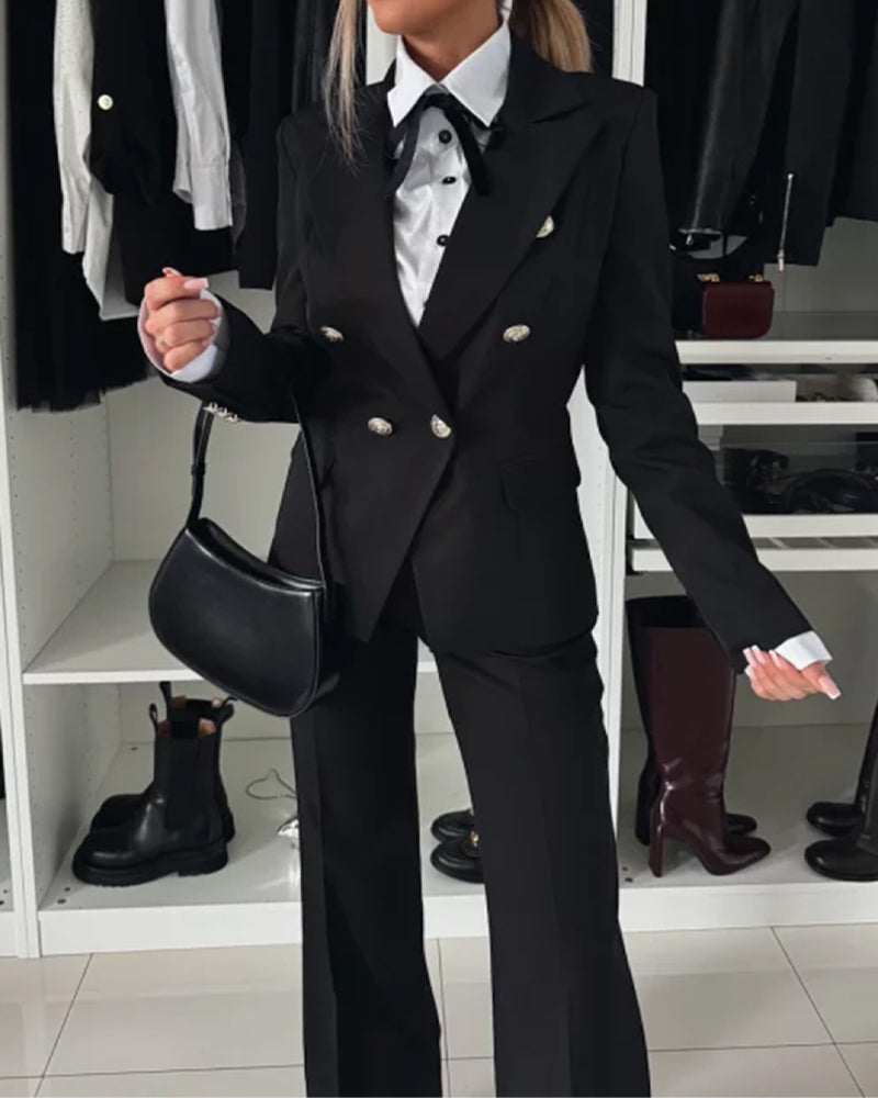 Casual Blazer Set