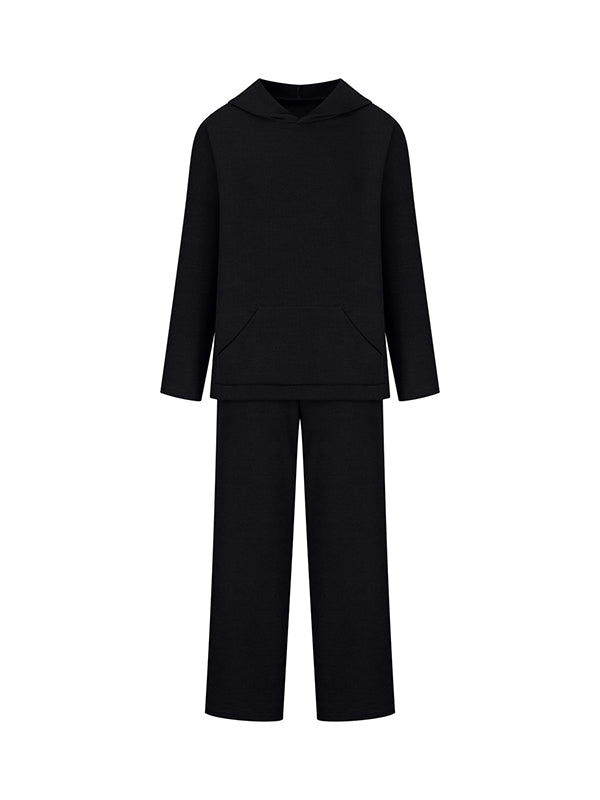 Hooded Sweater + Drawstring Pants