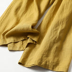 Women’s High Waist Wide Leg Trousers with Pleats and Side Pockets