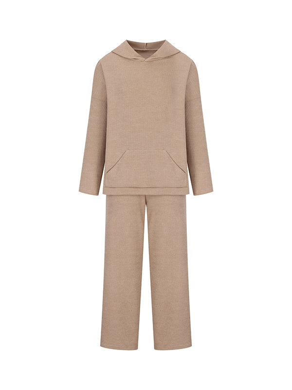 Hooded Sweater + Drawstring Pants