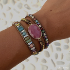 Rhodonite Positivity Bracelet