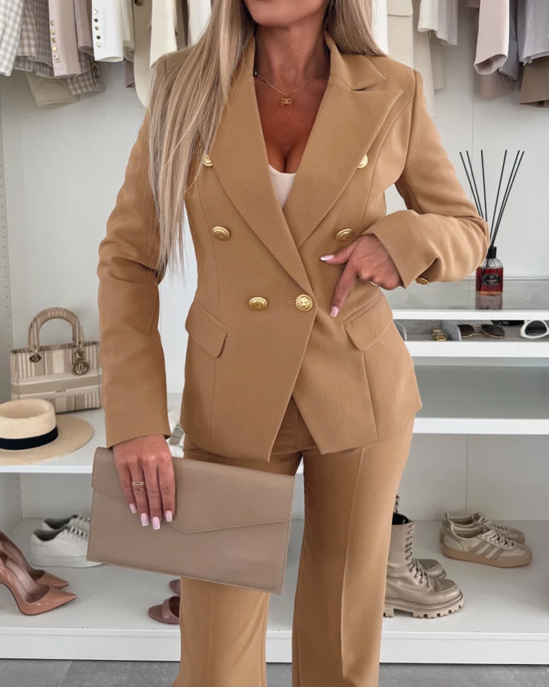 Casual Blazer Set