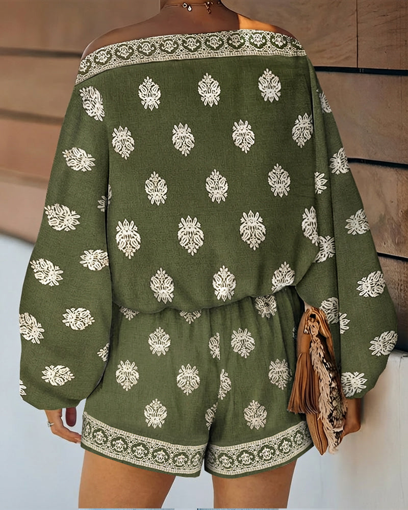 2 Pieces Outfit  Shorts Set