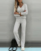 2 Pieces Outfit- Casual lounge set