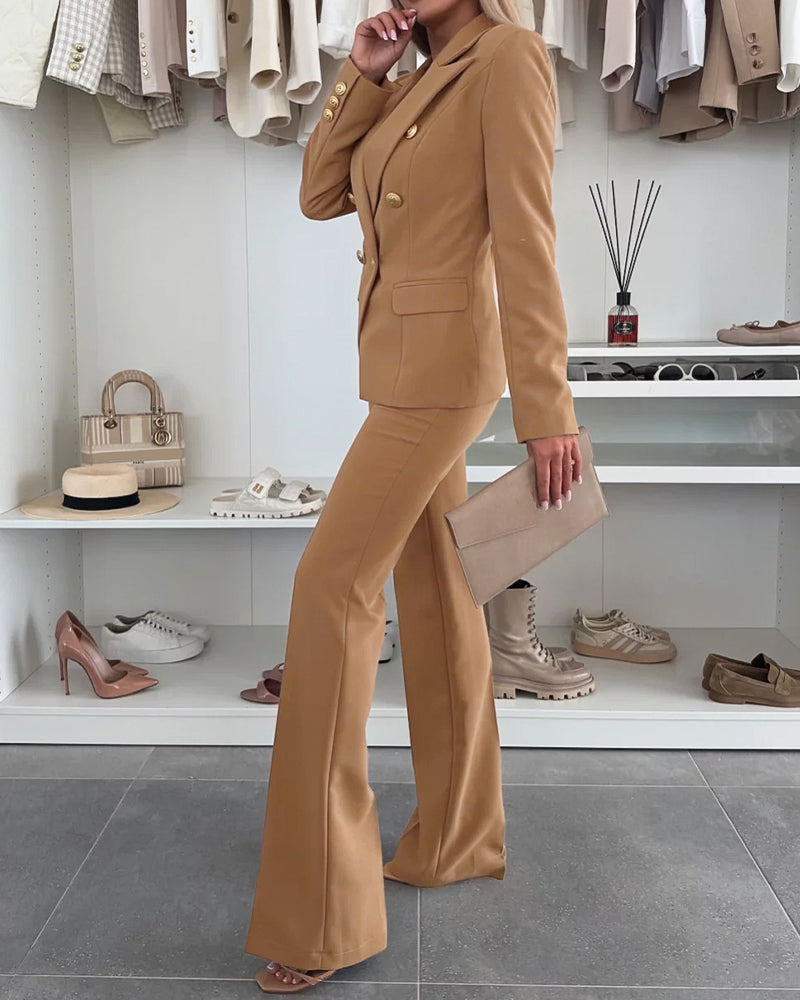 Casual Blazer Set