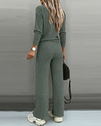 2 Pieces Outfit- Casual lounge set