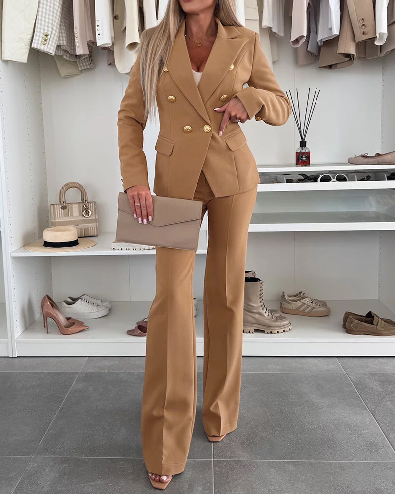 Casual Blazer Set