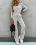 2 Pieces Outfit- Casual lounge set