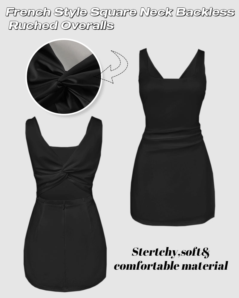 Two piece skort romper