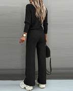 2 Pieces Outfit- Casual lounge set