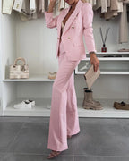Casual Blazer Set