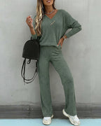 2 Pieces Outfit- Casual lounge set