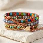 Healing Chakra Heart Bracelet