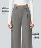 Halara Flex™ DayStretch High Waisted Pocket Straight Leg Work Pants