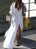 Maxi Shirt Dress