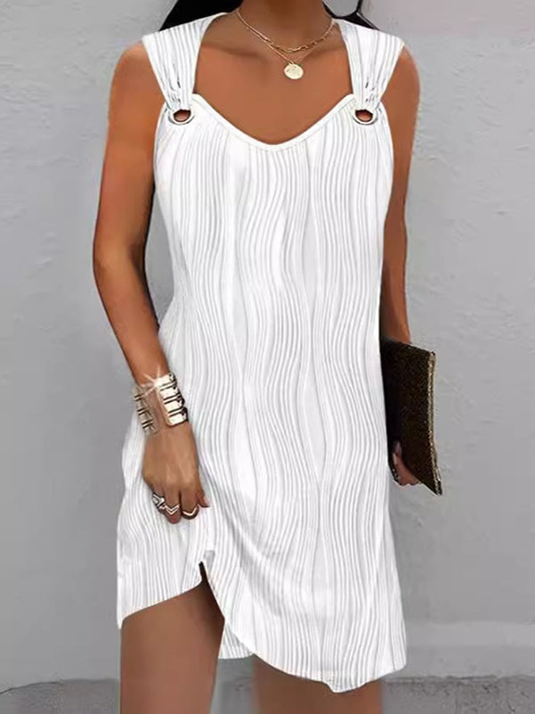U-Neck Mini Dresses