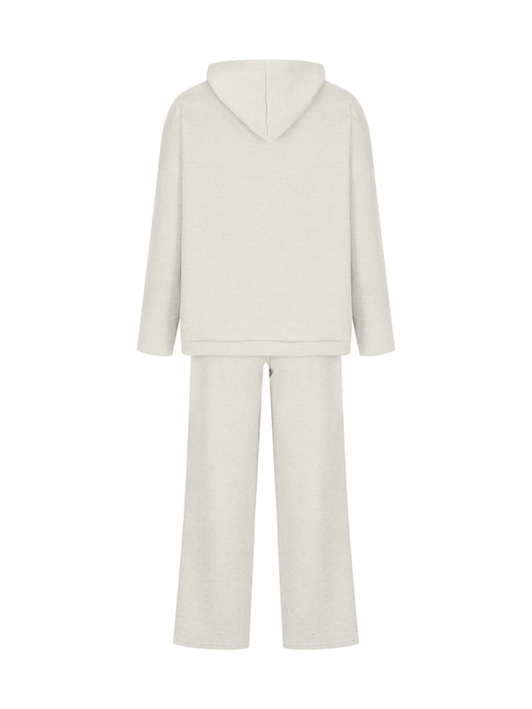 Hooded Sweater + Drawstring Pants