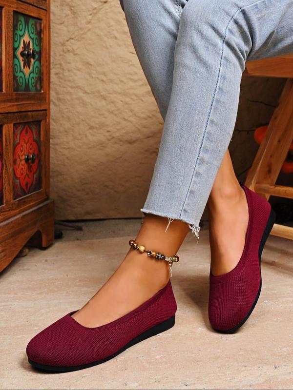 Air-Cushioned Breathable Ballet Flats