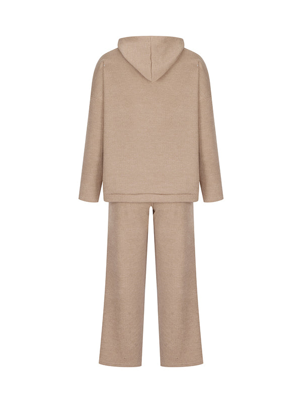 Hooded Sweater + Drawstring Pants