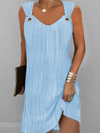 U-Neck Mini Dresses