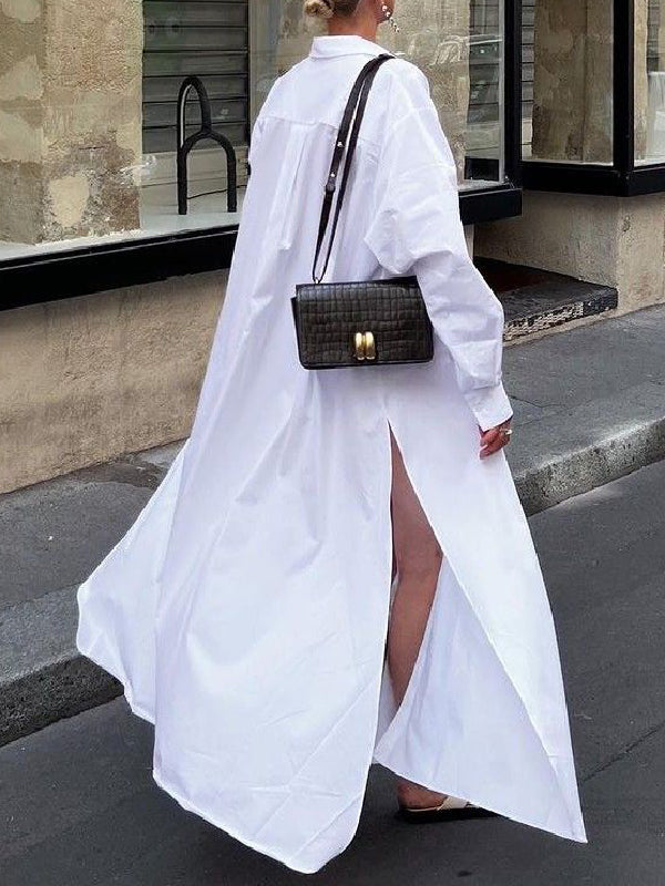 Maxi Shirt Dress