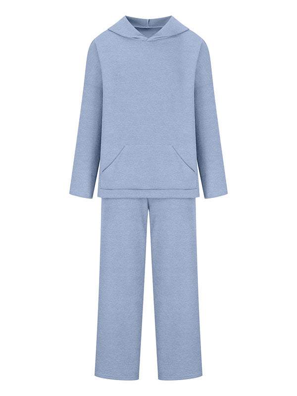Hooded Sweater + Drawstring Pants