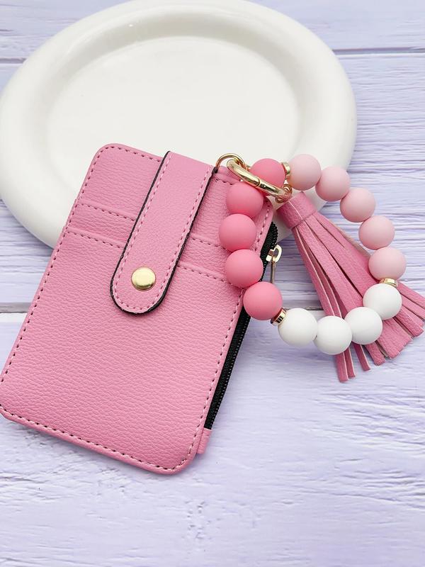 Trendy All-Match Keychain with Beads