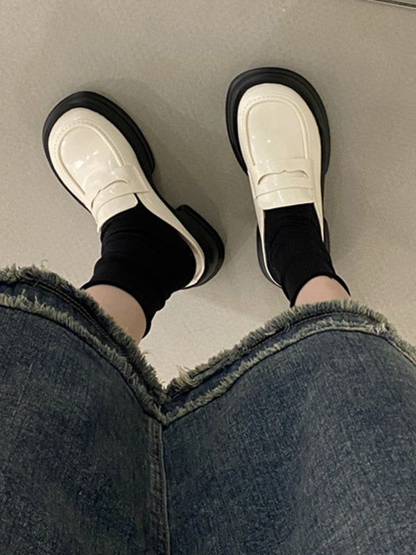 Loafers Platform Shoes