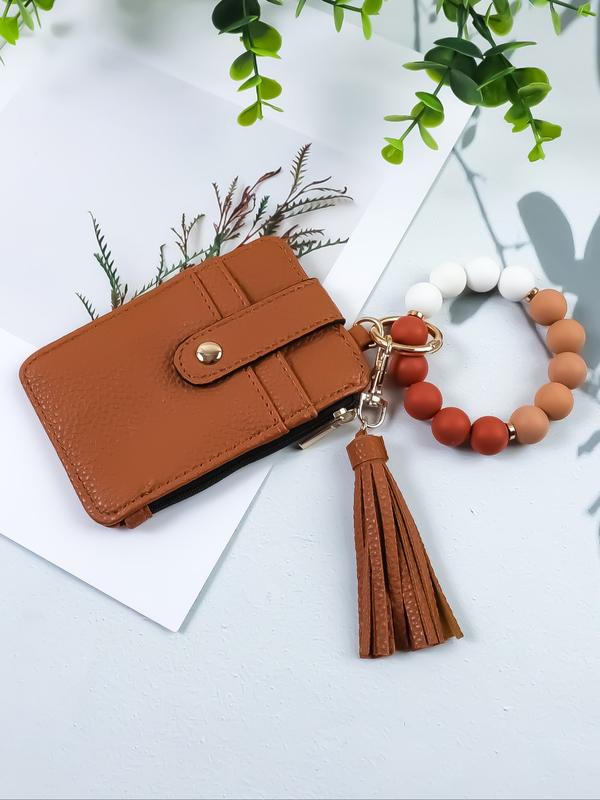 Trendy All-Match Keychain with Beads
