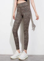 Best Leopard High Waist Capri Running Leggings
