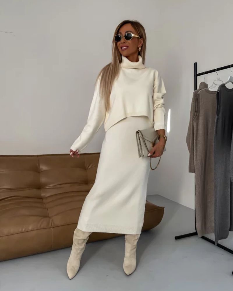 Chic Two-Piece Knit Set