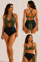 The Amalfi™ Convertible Swimdress - One Swimsuit. Two Elegant Looks