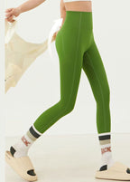 Ignite Grass Green High Waist Capri Surf Leggings