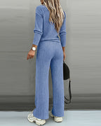 2 Pieces Outfit- Casual lounge set