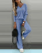 2 Pieces Outfit- Casual lounge set