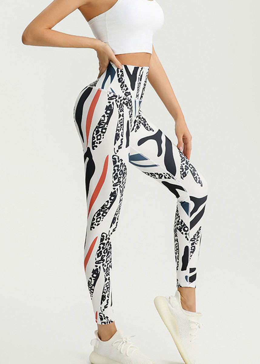 Modern Digit High Waist Capri Surf Leggings