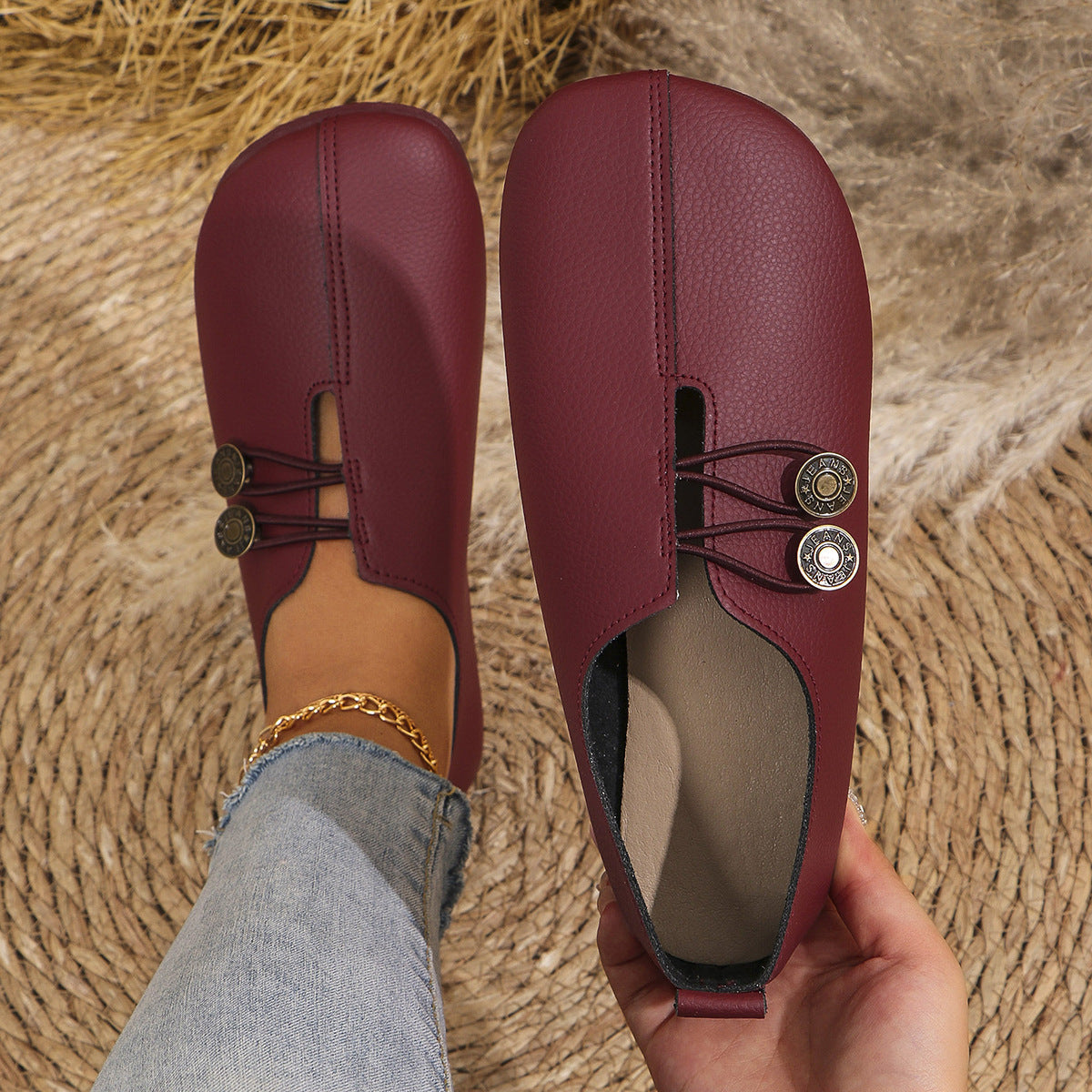 Everyday Breathable Slip-On Flats