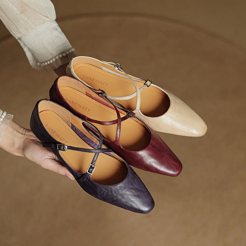Elegant Leather Flats