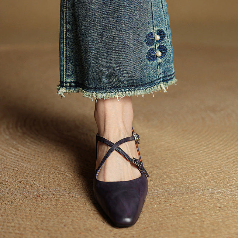 Elegant Leather Flats