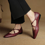 Elegant Leather Flats