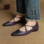 Elegant Leather Flats