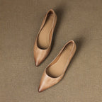 Genuine Leather Flats