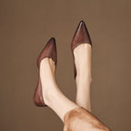 Genuine Leather Flats