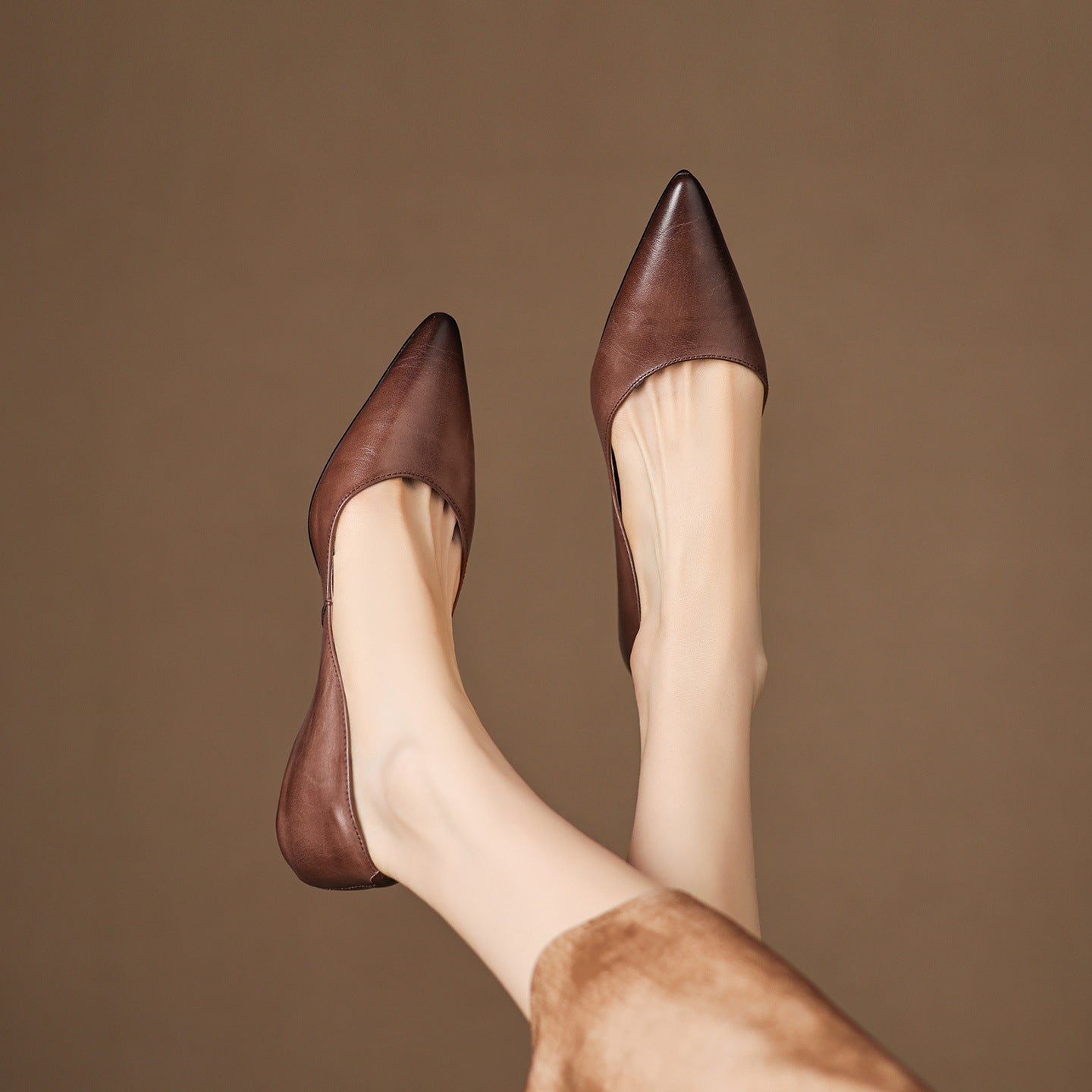 Genuine Leather Flats