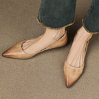 Genuine Leather Flats