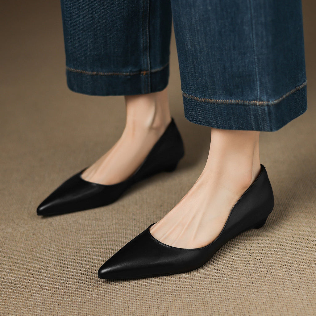 Genuine Leather Flats
